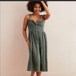 Olive Green Sundress